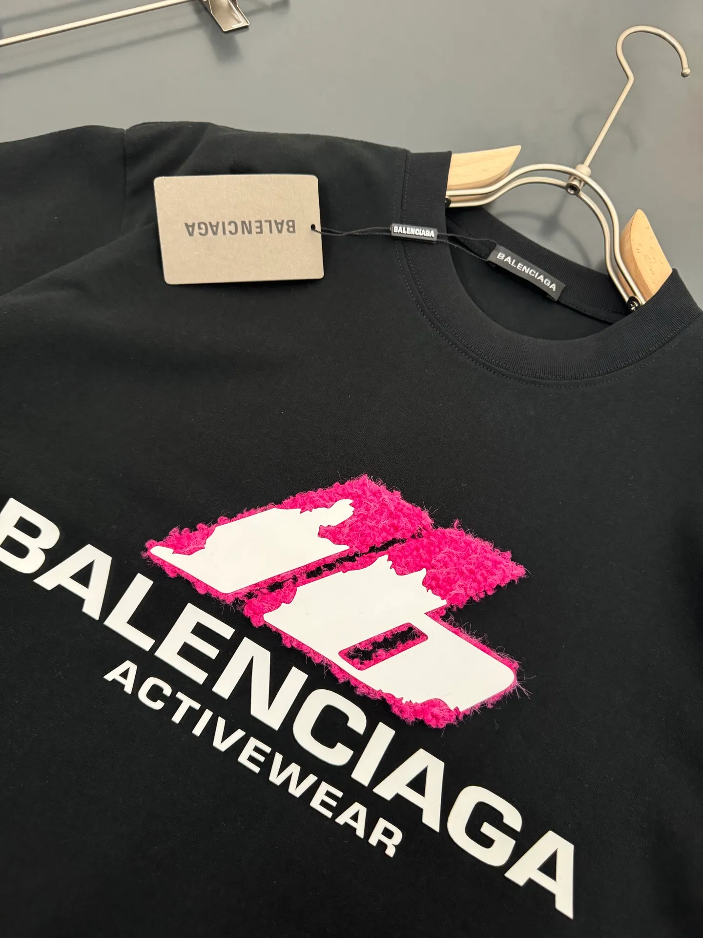 Balenciaga* *320g t Breathable logo New Arrival t ， ， Versatile ：Black White Sizes：S M L XL XXL